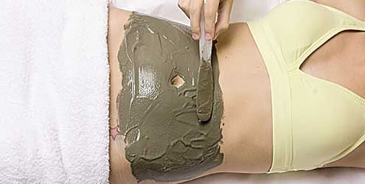 Argila Verde - Aplicação na Barriga Argila Verde - Aplicação na Barriga