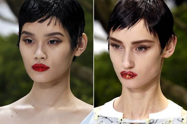 Boca com Cristais para Christian Dior Boca com Cristais para Christian Dior