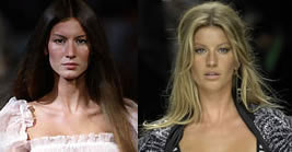 Gisele Bundchen - Antes e Depois da Fama