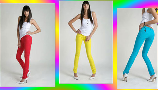 Jeans Colorido