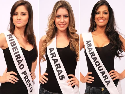 Candidatas Concurso Miss São Paulo 2011