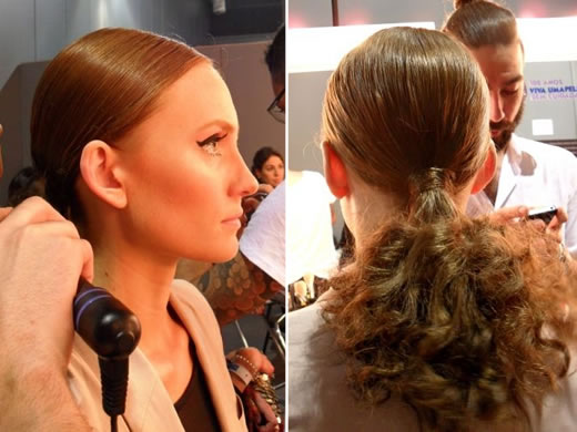 Penteado para Desfile