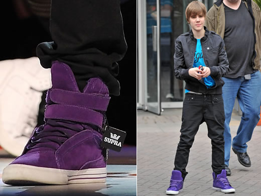 tenis supra igual justin bieber