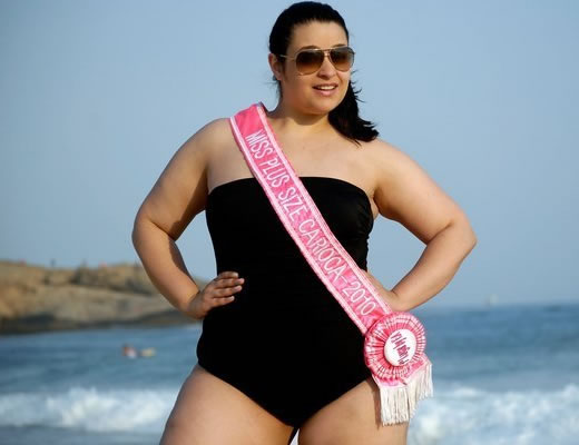 Vencedora do Miss Plus Size