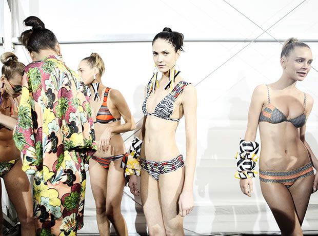 Backstage do Fashion Rio