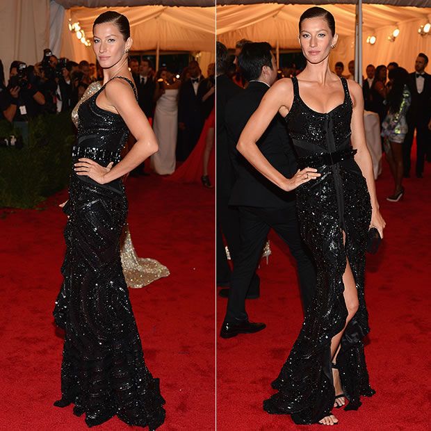 Gisele Bundchen no Baile de Gala