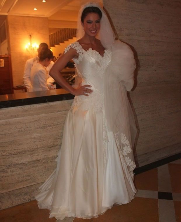 Vestido de Noiva Gracyanne
