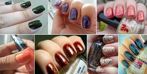 Coletânea Esmalte Flocado