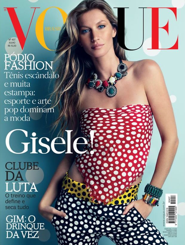 Ensaio de Gisele Bündchen para Vogue