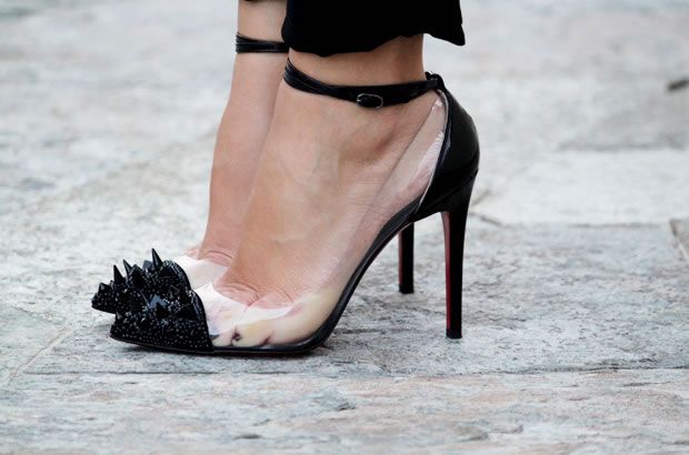 Sapatos Transparentes