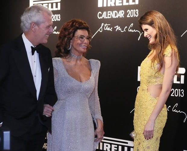 Isabeli Fontana e Sophia Loren