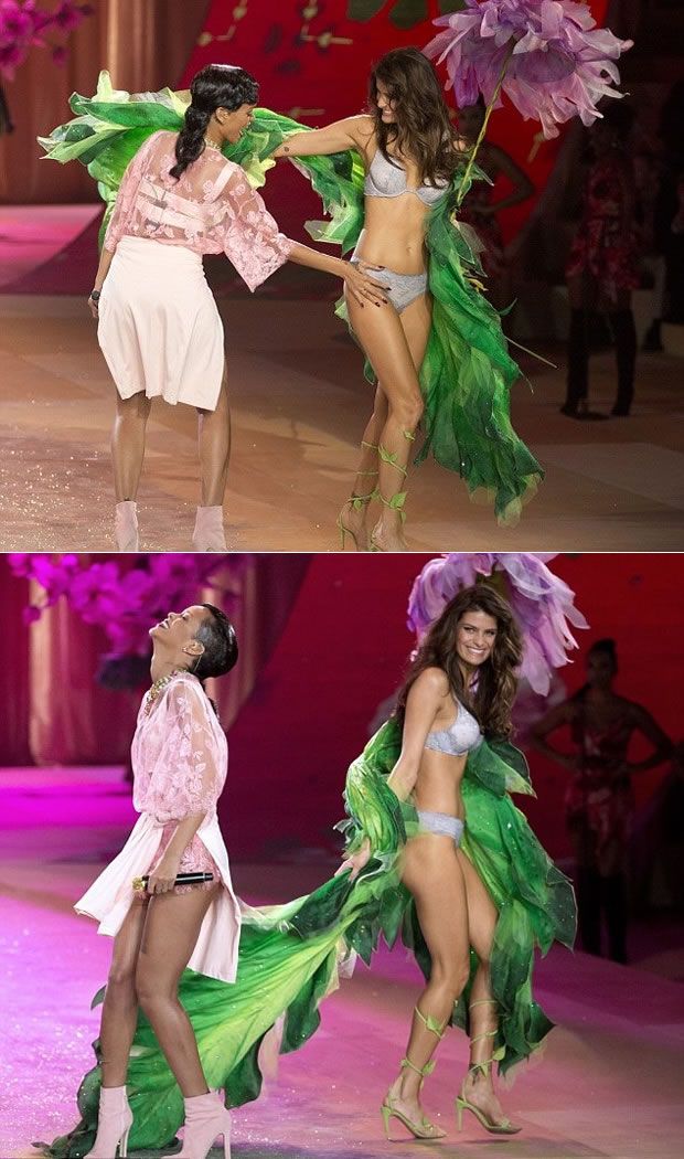 Rihanna e Isabeli Fontana