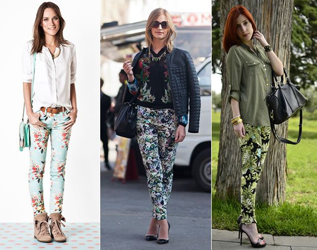 Looks com Calça Estampada