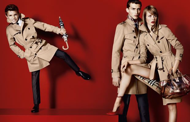 Romeo Beckham para Burberry