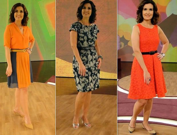 Fátima Bernardes Looks da Globo