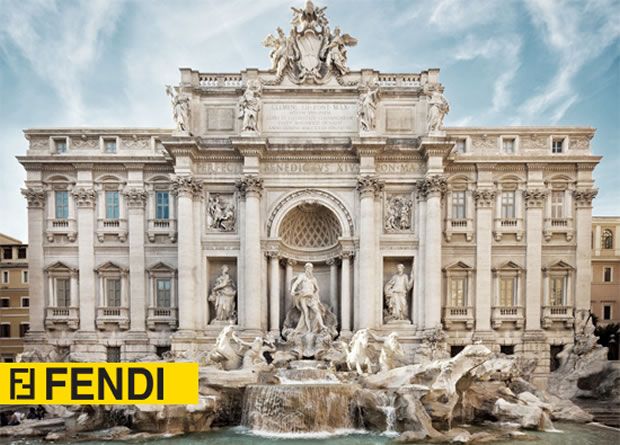 Fendi Fontana de Trevi