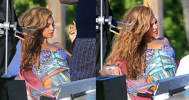 Beyonce Ensaio para Campanha