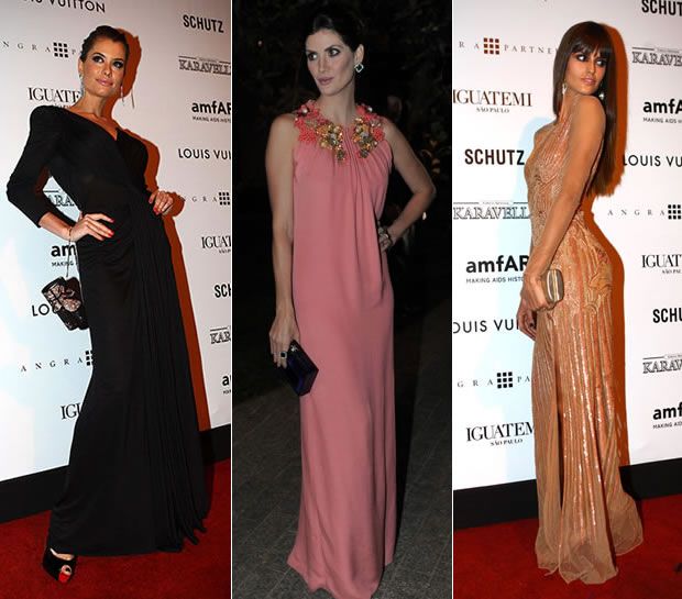 Alinne Moraes Isabella Fiorentin e Izabel Goulart