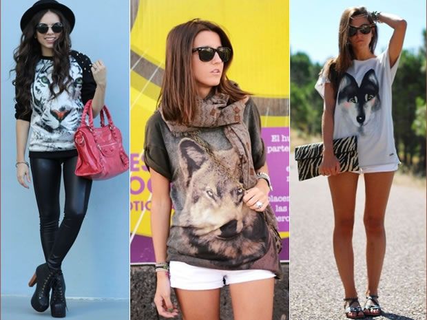 Looks com Animal Face 2013