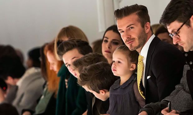 David Beckham Prestigiando