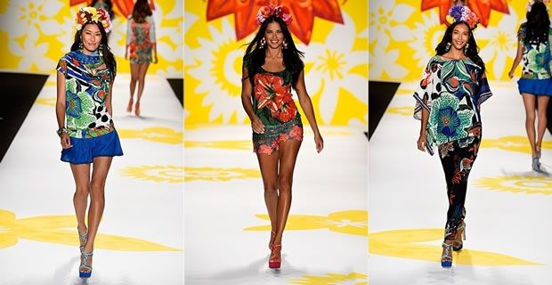 Desfile da Desigual na Semana de Moda de Nova York