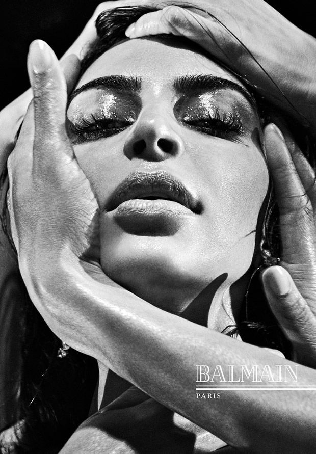 Kim Kardashian para Campanha Balmain